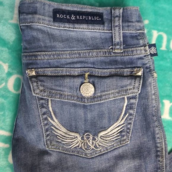 Rock & Republic Kendall Jeans Size 4 - Picture 1 of 5